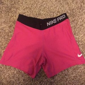 Nike pro shorts